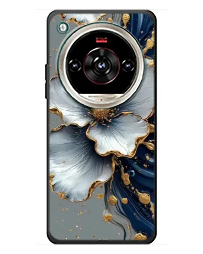 Чохол для ZTE Nubia Focus 2 Ultra з картинкою «Біла квітка та золотий флюїд» Чохол для ZTE Nubia Focus 2 Ultra з картинкою «Біла квітка та золотий флюїд»