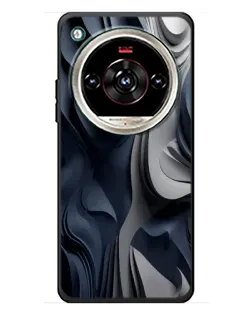 Чохол для ZTE Nubia Focus 2 Ultra з картинкою «Об'ємні сині складки» Чохол для ZTE Nubia Focus 2 Ultra з картинкою «Об'ємні сині складки»