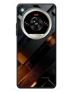 Чохол для ZTE Nubia Focus 2 Ultra з картинкою «Чорні геометричні блоки» Чохол для ZTE Nubia Focus 2 Ultra з картинкою «Чорні геометричні блоки»