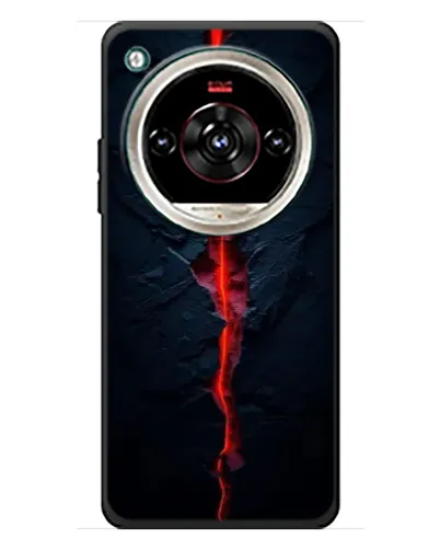 Чохол для ZTE Nubia Focus 2 Ultra з картинкою «Червона лавова тріщина»
