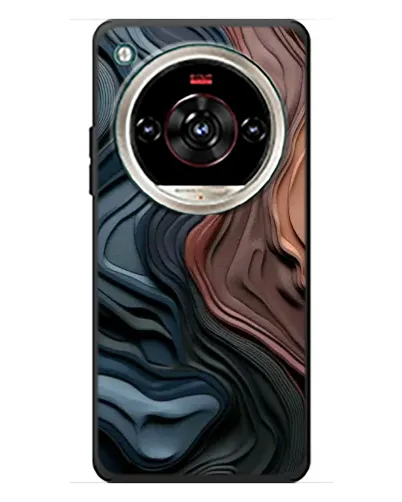 Чохол для ZTE Nubia Focus 2 Ultra з картинкою «Кольорові хвилі каньйону»