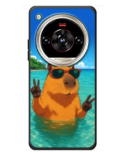 Чохол для ZTE Nubia Focus 2 Ultra з картинкою «Морська капібара»