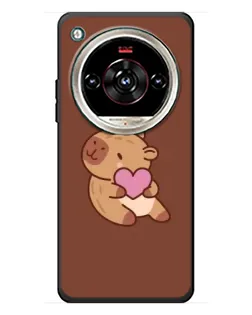 Чехол для ZTE Nubia Focus 2 Ultra с картинкой «Капибара с сердцем»