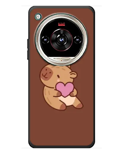 Чохол для ZTE Nubia Focus 2 Ultra з картинкою «Капібара з серцем»