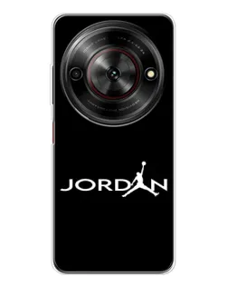 Чехол для ZTE Nubia Focus 5G с картинкой «Jordan White Logo» Чехол для ZTE Nubia Focus 5G с картинкой «Jordan White Logo»