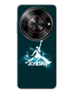Чехол для ZTE Nubia Focus 5G с картинкой «Jordan Blue Fire» Чехол для ZTE Nubia Focus 5G с картинкой «Jordan Blue Fire»