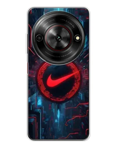 Чехол для ZTE Nubia Focus 5G с картинкой «Техногенный стиль Nike» Чехол для ZTE Nubia Focus 5G с картинкой «Техногенный стиль Nike»