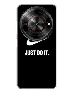 Чехол для ZTE Nubia Focus 5G с картинкой «Классический принт Nike» Чехол для ZTE Nubia Focus 5G с картинкой «Классический принт Nike»