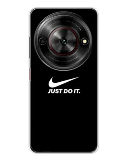 Чехол для ZTE Nubia Focus 5G с картинкой «Минимализм от Nike» Чехол для ZTE Nubia Focus 5G с картинкой «Минимализм от Nike»