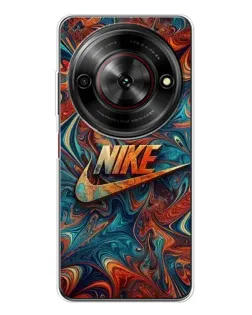 Чехол для ZTE Nubia Focus 5G с картинкой «Nike в абстракции» Чехол для ZTE Nubia Focus 5G с картинкой «Nike в абстракции»