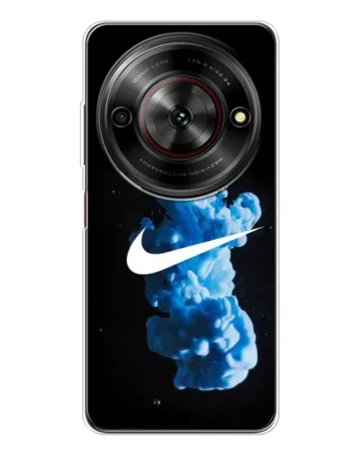 Чехол для ZTE Nubia Focus 5G с картинкой «Nike и синий дым» Чехол для ZTE Nubia Focus 5G с картинкой «Nike и синий дым»