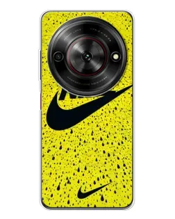 Чехол для ZTE Nubia Focus 5G с картинкой «Желтый текстурный Nike» Чехол для ZTE Nubia Focus 5G с картинкой «Желтый текстурный Nike»