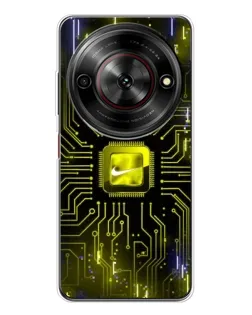 Чехол для ZTE Nubia Focus 5G с картинкой «Nike — золотая искра» Чехол для ZTE Nubia Focus 5G с картинкой «Nike — золотая искра»