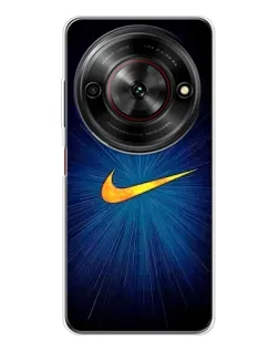Чехол для ZTE Nubia Focus 5G с картинкой «Синий пульс Nike» Чехол для ZTE Nubia Focus 5G с картинкой «Синий пульс Nike»