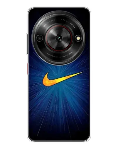 Чехол для ZTE Nubia Focus 5G с картинкой «Синий пульс Nike» Чехол для ZTE Nubia Focus 5G с картинкой «Синий пульс Nike»