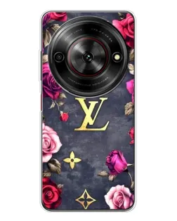 Чехол для ZTE Nubia Focus 5G с картинкой «Цветочный Louis Vuitton»