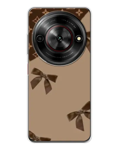 Чехол для ZTE Nubia Focus 5G с картинкой «LV — кофейный атлас» Чехол для ZTE Nubia Focus 5G с картинкой «LV — кофейный атлас»
