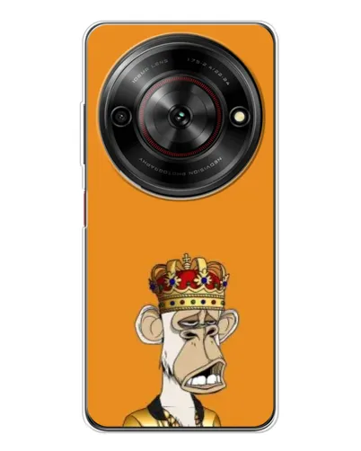 Чехол для ZTE Nubia Focus 5G с картинкой «Золотая обезьяна Bored Ape»