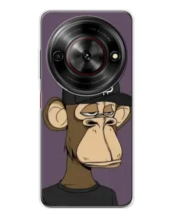 Чехол для ZTE Nubia Focus 5G с картинкой «Bored Ape в кепке» Чехол для ZTE Nubia Focus 5G с картинкой «Bored Ape в кепке»
