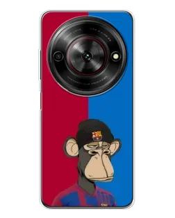 Чехол для ZTE Nubia Focus 5G с картинкой «Bored Ape — фанат Барсы» Чехол для ZTE Nubia Focus 5G с картинкой «Bored Ape — фанат Барсы»