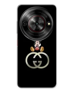 Чехол для ZTE Nubia Focus 5G с картинкой «Минни Маус на лого» Чехол для ZTE Nubia Focus 5G с картинкой «Минни Маус на лого»