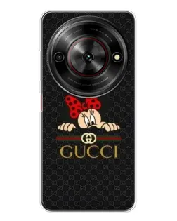 Чехол для ZTE Nubia Focus 5G с картинкой «Минни Маус Gucci — черный» Чехол для ZTE Nubia Focus 5G с картинкой «Минни Маус Gucci — черный»