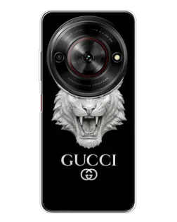 Чехол для ZTE Nubia Focus 5G с картинкой «Gucci — серебряный лев» Чехол для ZTE Nubia Focus 5G с картинкой «Gucci — серебряный лев»