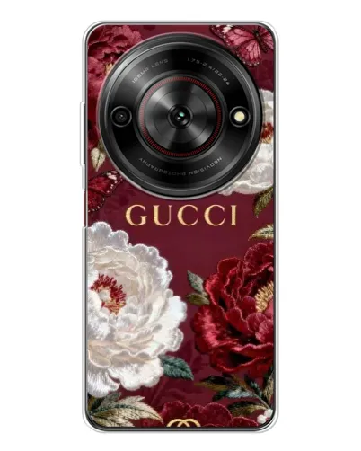 Чехол для ZTE Nubia Focus 5G с картинкой «Gucci — бордовые розы» Чехол для ZTE Nubia Focus 5G с картинкой «Gucci — бордовые розы»