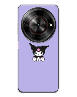 Чехол для ZTE Nubia Focus 5G с картинкой «Kuromi — фиолетовый минимализм»