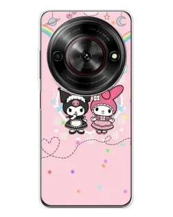 Чехол для ZTE Nubia Focus 5G с картинкой «My Melody и Kuromi»