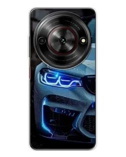 Чехол для ZTE Nubia Focus 5G с картинкой «Взгляд BMW с синими фарами» Чехол для ZTE Nubia Focus 5G с картинкой «Взгляд BMW с синими фарами»