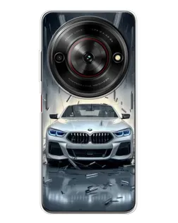 Чехол для ZTE Nubia Focus 5G с картинкой «BMW в свете фар» Чехол для ZTE Nubia Focus 5G с картинкой «BMW в свете фар»