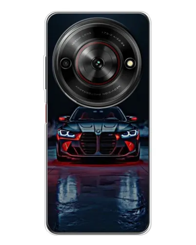 Чехол для ZTE Nubia Focus 5G с картинкой «BMW на мокрой дороге»