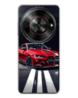 Чехол для ZTE Nubia Focus 5G с картинкой «Красная BMW на дороге» Чехол для ZTE Nubia Focus 5G с картинкой «Красная BMW на дороге»
