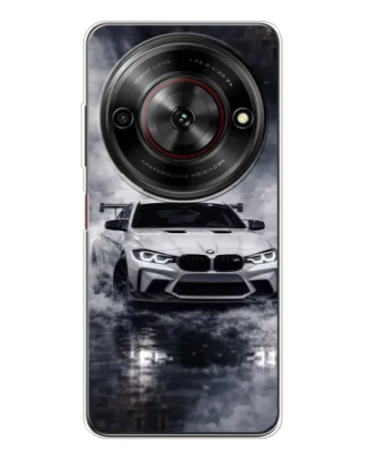 Чехол для ZTE Nubia Focus 5G с картинкой «BMW сквозь туман»