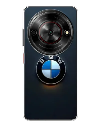 Чехол для ZTE Nubia Focus 5G с картинкой «Логотип BMW — минимализм»