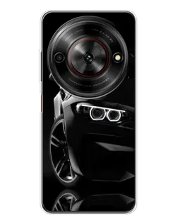 Чехол для ZTE Nubia Focus 5G с картинкой «Черная BMW — профиль» Чехол для ZTE Nubia Focus 5G с картинкой «Черная BMW — профиль»
