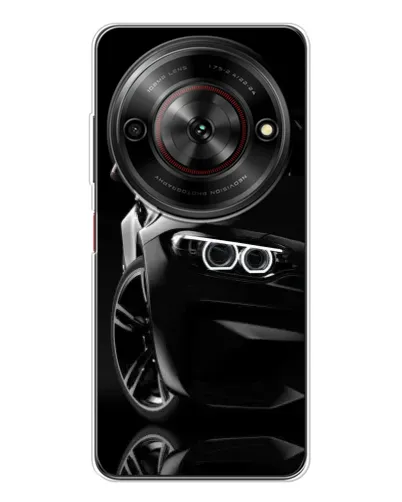 Чехол для ZTE Nubia Focus 5G с картинкой «Черная BMW — профиль» Чехол для ZTE Nubia Focus 5G с картинкой «Черная BMW — профиль»