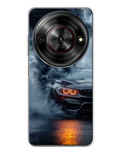 Чехол для ZTE Nubia Focus 5G с картинкой «BMW M-Power — абстракция» Чехол для ZTE Nubia Focus 5G с картинкой «BMW M-Power — абстракция»