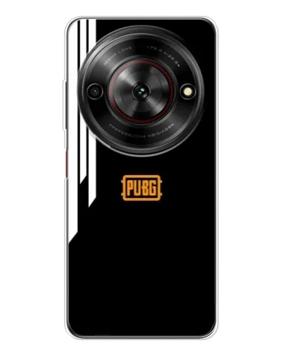 Чехол для ZTE Nubia Focus 5G с картинкой «PUBG — вертикальные линии»