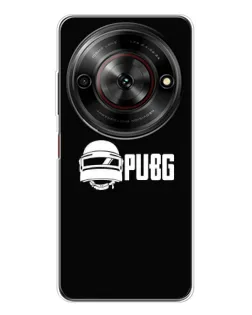Чехол для ZTE Nubia Focus 5G с картинкой «PUBG — классический лого»