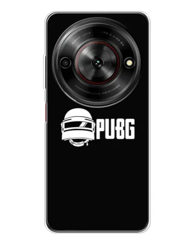 Чехол для ZTE Nubia Focus 5G с картинкой «PUBG — классический лого»