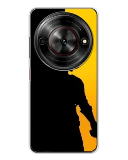 Чехол для ZTE Nubia Focus 5G с картинкой «Тень воина PUBG»