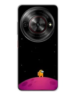 Чехол для ZTE Nubia Focus 5G с картинкой «Одинокий герой на планете» Чехол для ZTE Nubia Focus 5G с картинкой «Одинокий герой на планете»