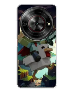 Чехол для ZTE Nubia Focus 5G с картинкой «Стив и гусь» Чехол для ZTE Nubia Focus 5G с картинкой «Стив и гусь»
