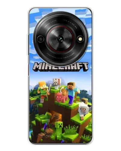 Чехол для ZTE Nubia Focus 5G с картинкой «Minecraft классический мир» Чехол для ZTE Nubia Focus 5G с картинкой «Minecraft классический мир»