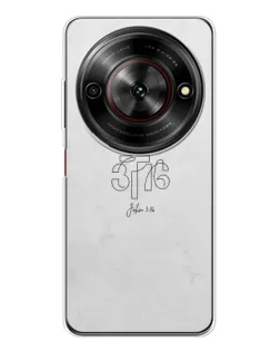 Чехол для ZTE Nubia Focus 5G с картинкой «Иоанна 3:16 Крест» Чехол для ZTE Nubia Focus 5G с картинкой «Иоанна 3:16 Крест»
