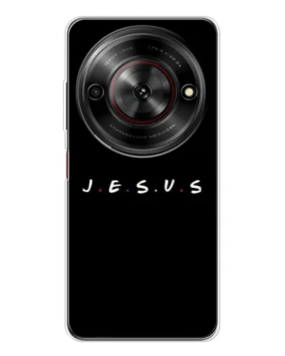 Чехол для ZTE Nubia Focus 5G с картинкой «Точки веры J.E.S.U.S.»