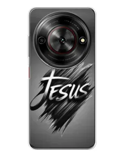 Чехол для ZTE Nubia Focus 5G с картинкой «Надпись Jesus Graffiti»