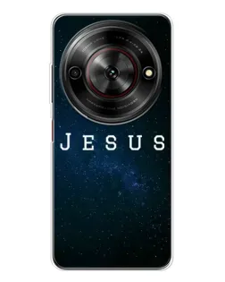 Чехол для ZTE Nubia Focus 5G с картинкой «Звездное небо Jesus»